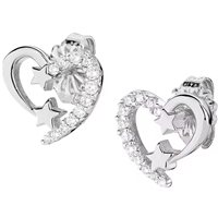 Earrings Amen Woman Amore in Silver Zircone EHSBBZ - EHSBBZ
